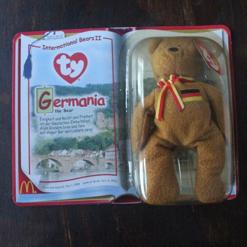 Vintage Germania Beanie Baby in Package